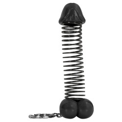 S-Line Porte-Clés Pénis Super John Noir